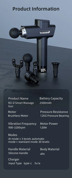 Booster M2-D Deep Tissue Massage Gun Portable Relaxation