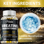 Creatine Monohydrate Capsules for Muscle Health