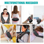 Shiatsu Neck and Shoulder Massager with Heat and Kneading