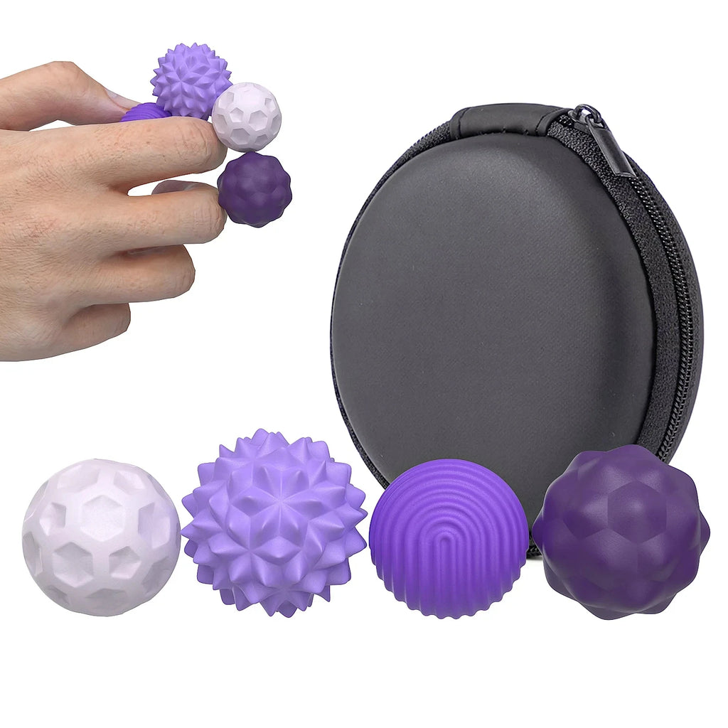 Magnetic Silicone Sensory Balls for Stress Relief