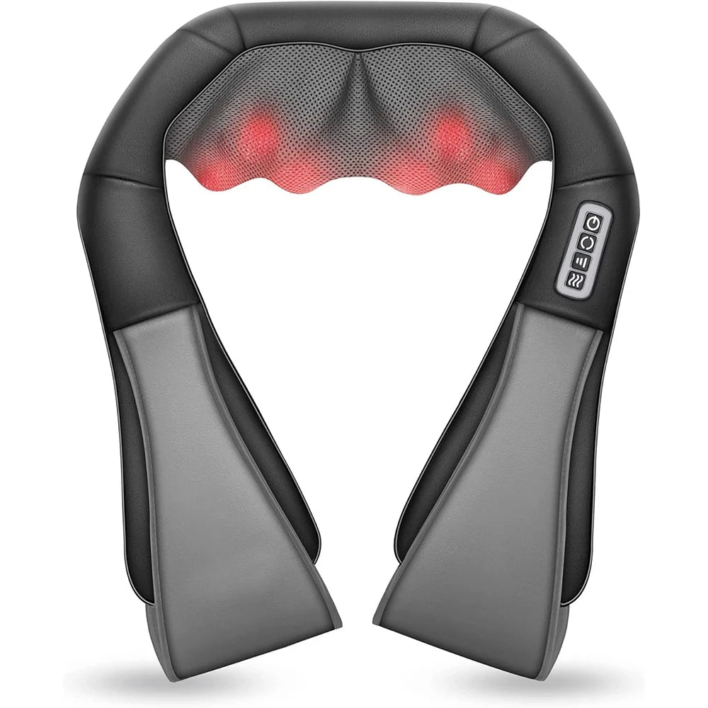 Shiatsu Neck and Shoulder Massager with Heat and Kneading