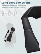 Shiatsu Neck and Shoulder Massager with Heat and Kneading