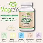 Magnesium L-Threonate Supplement 120 Capsules