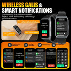Smart Watch with Heart Rate Monitor and Bluetooth Call
