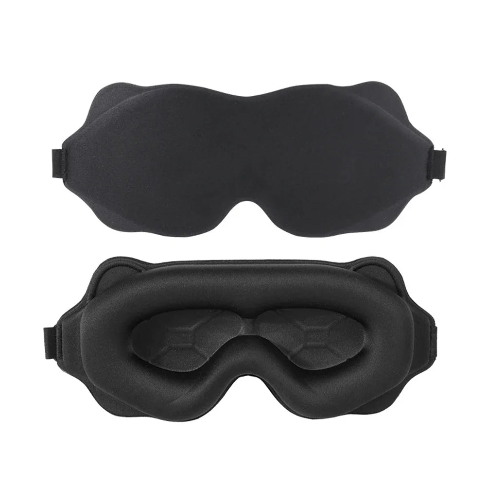 3D Soft Padded Eye Mask for Light Blocking Sleep Aid