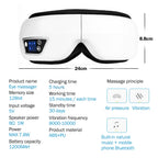 Smart Eye Massager with Bluetooth Music and Air Compression