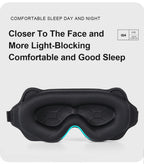 3D Soft Padded Eye Mask for Light Blocking Sleep Aid