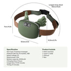 4D Neck and Shoulder Massager with PU Leather