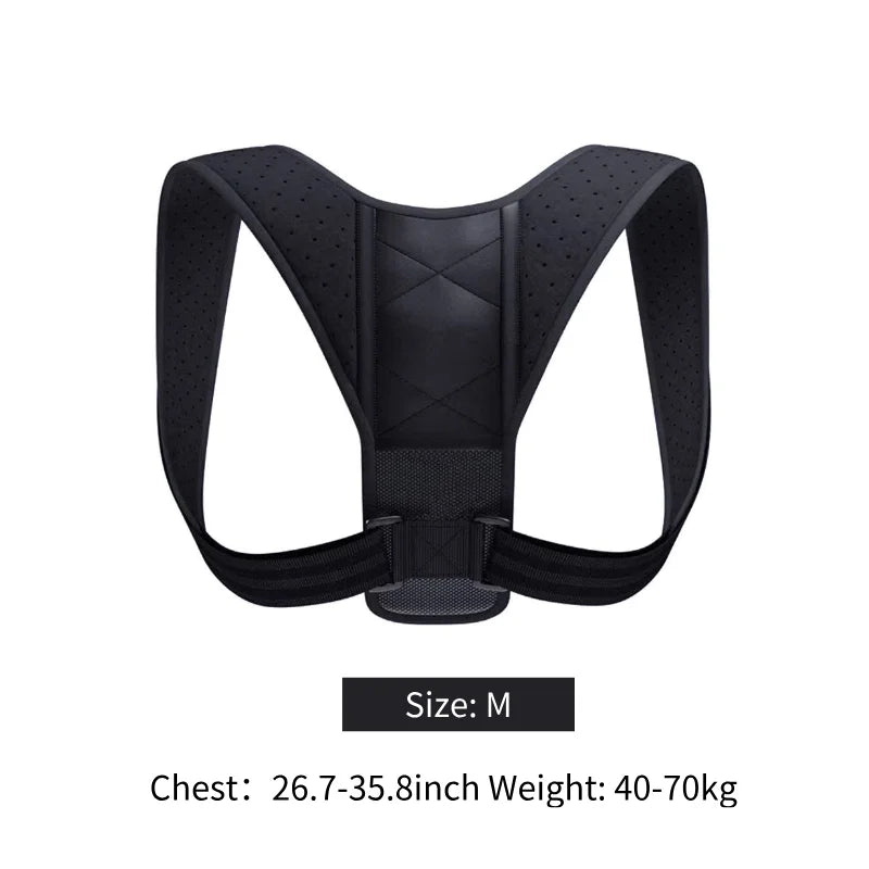 Back Posture Correction Belt Unisex Breathable Support