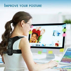 Adjustable Cotton Neoprene Back Posture Corrector Belt