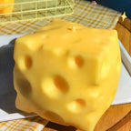 Extra Large Cheese Squeeze Toy - Slow Rebound Fidget Ball