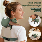 4D Neck and Shoulder Massager with PU Leather
