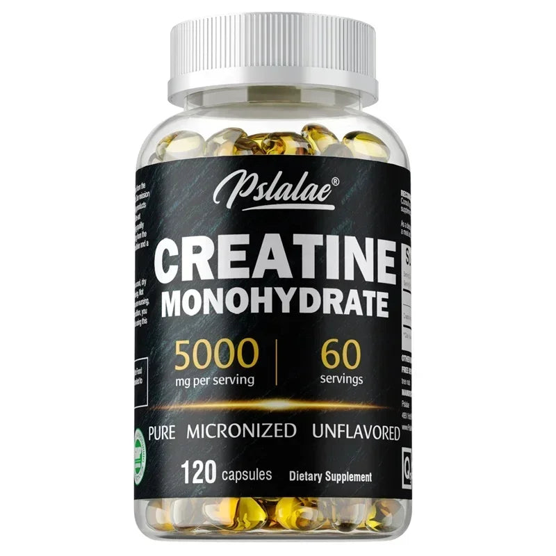 Creatine Monohydrate Capsules for Muscle Health