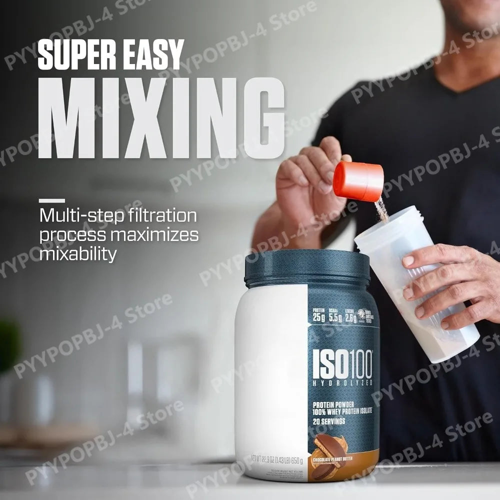 ISO100 Whey Protein Isolate Powder Chocolate Peanut Butter
