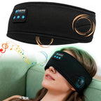 Wireless Bluetooth Music Eye Mask Headband with Noise-Cancellation