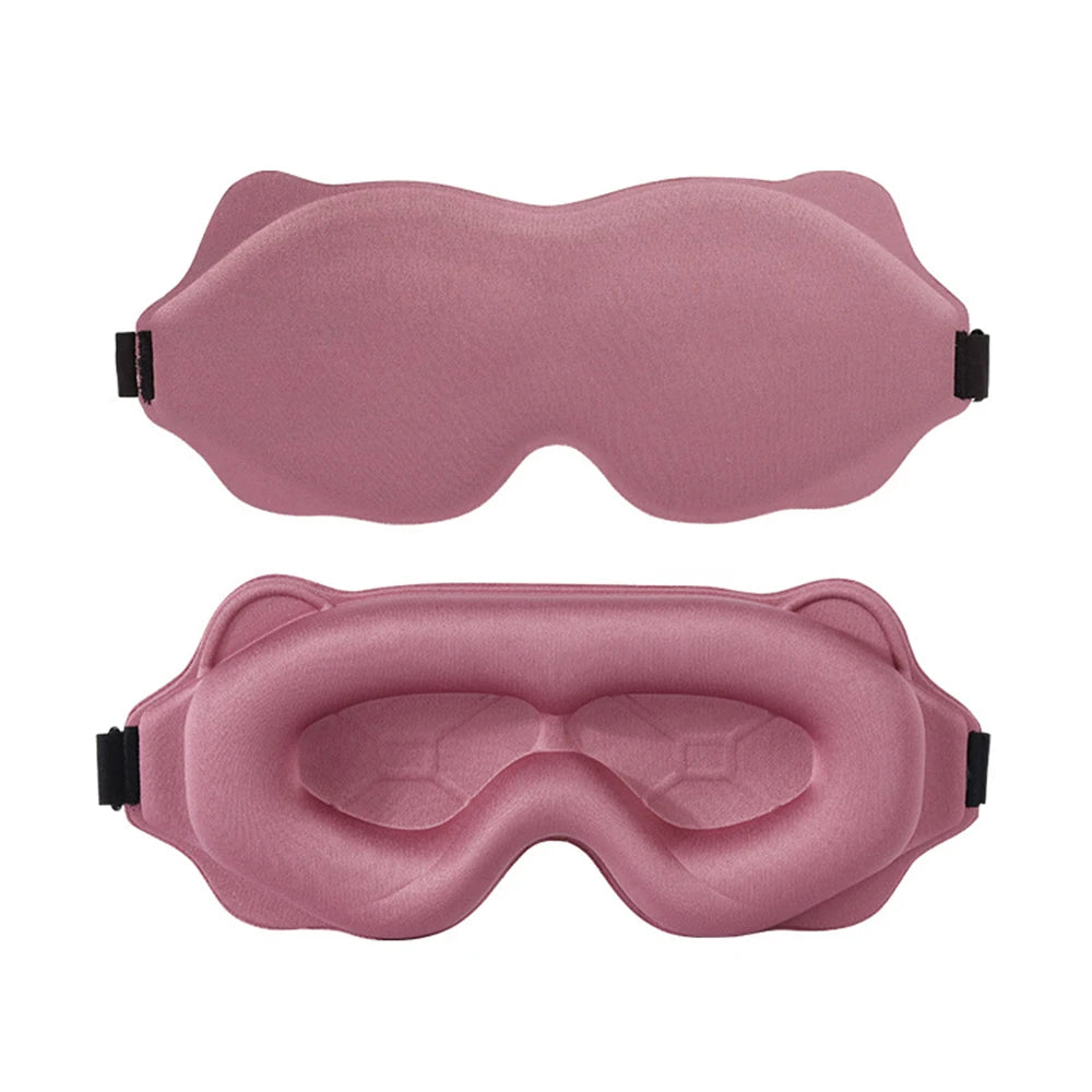 3D Soft Padded Eye Mask for Light Blocking Sleep Aid