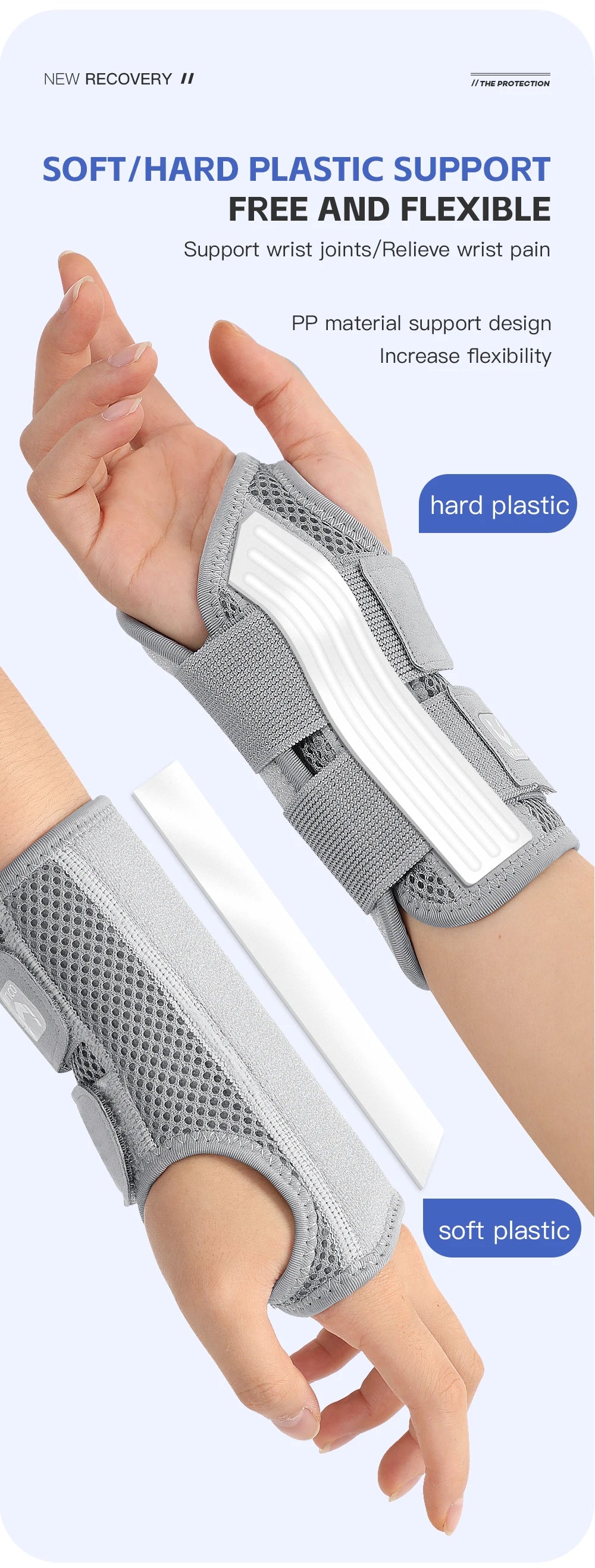 Wrist Brace for Carpal Tunnel Support - Cotton Splints