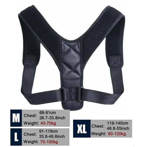 Back Posture Correction Belt Unisex Breathable Support