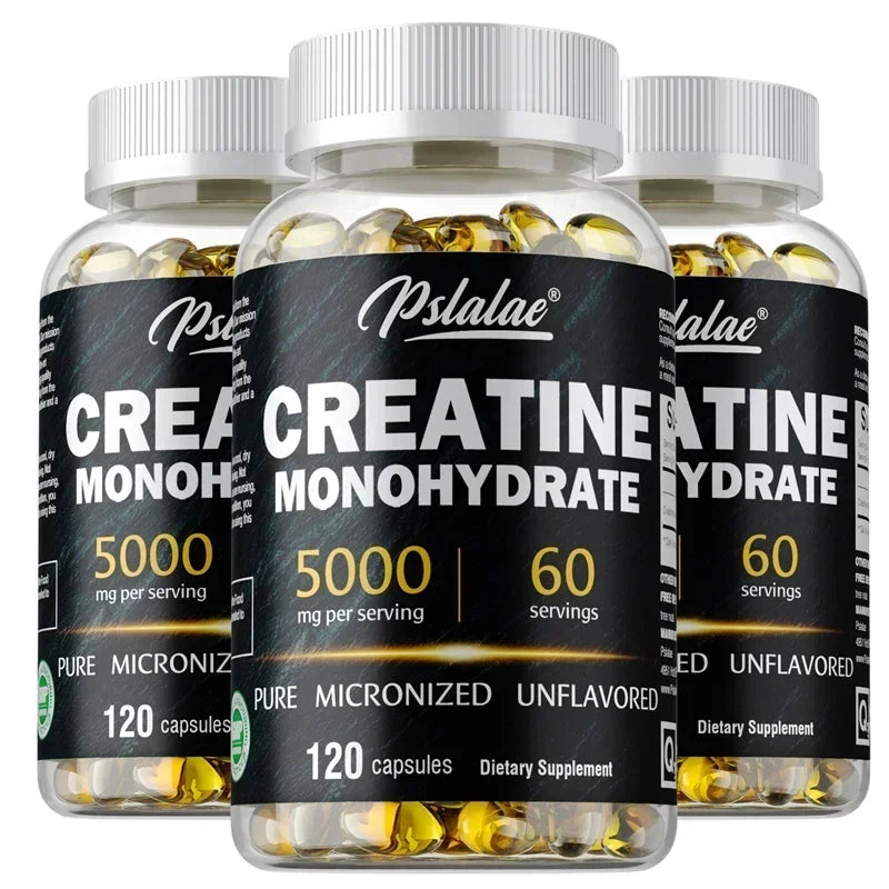 Creatine Monohydrate Capsules for Muscle Health