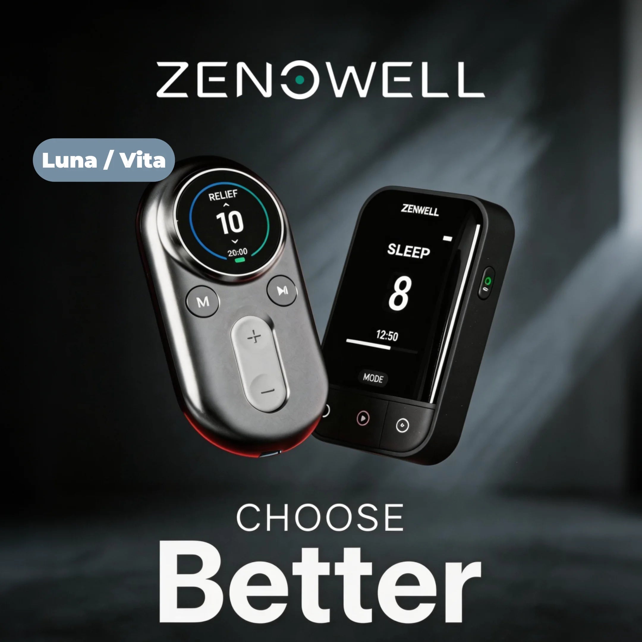 ZenoWell taVNS Ear Stimulator for Sleep & Stress Relief