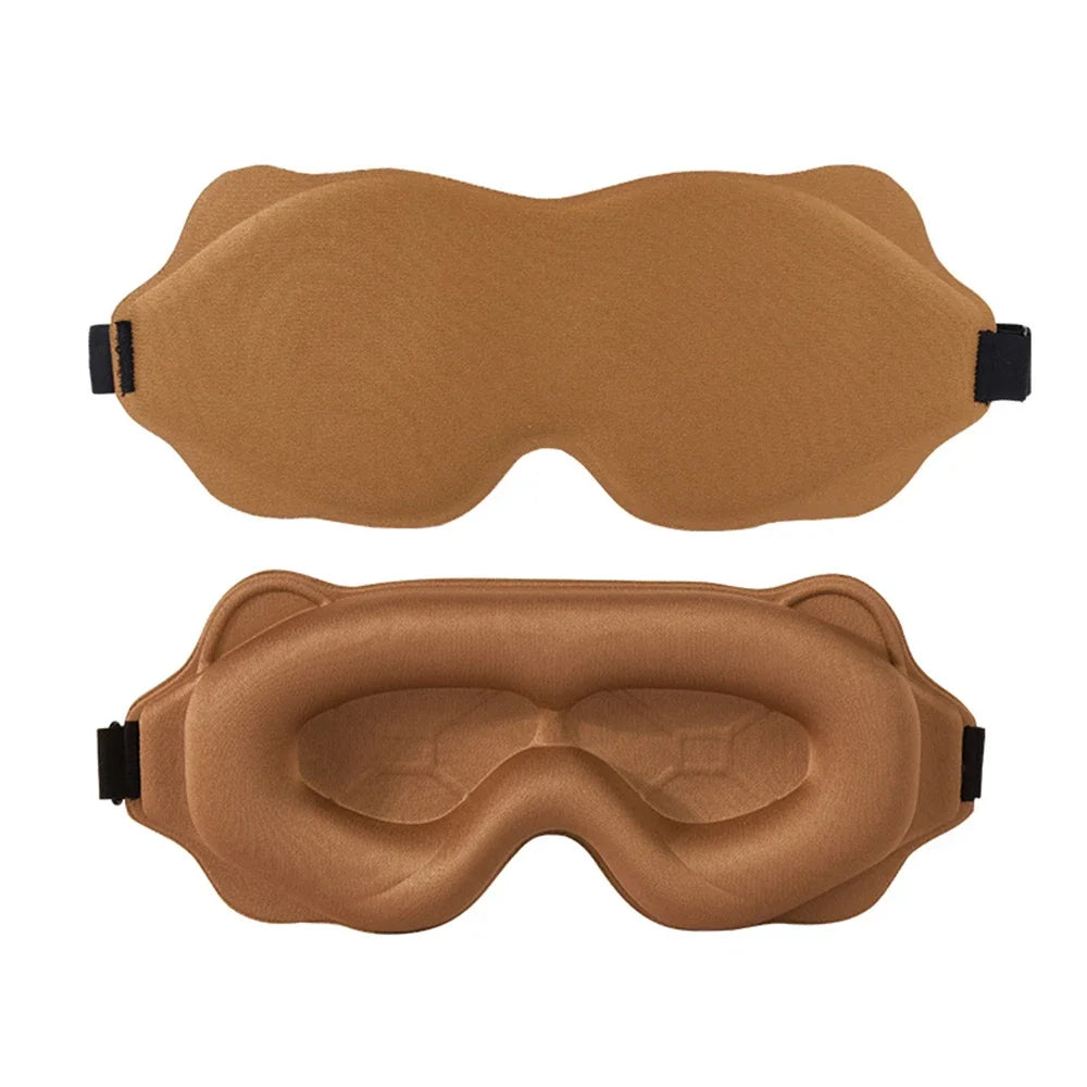 3D Soft Padded Eye Mask for Light Blocking Sleep Aid
