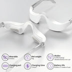 LED Eye Massager Glasses for Puffiness & Fine Lines