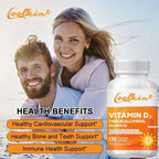 Vitamin D3 50000 IU - Supports Immune and Bone Health