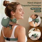 4D Neck and Shoulder Massager with PU Leather