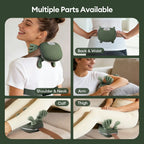 4D Neck and Shoulder Massager with PU Leather