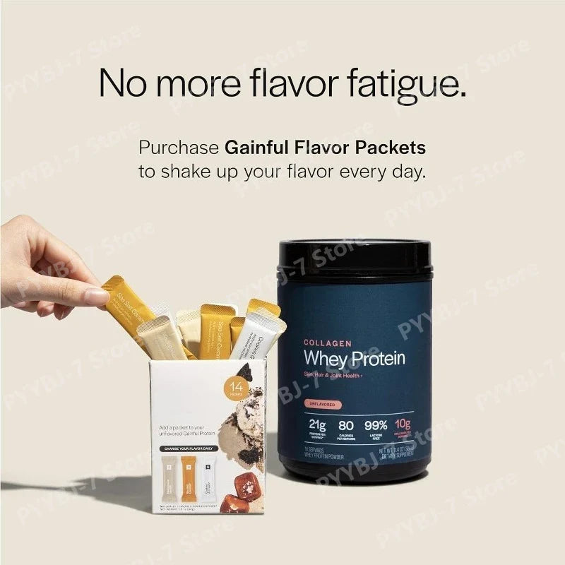 Unflavored Whey Protein Powder for Muscle Recovery