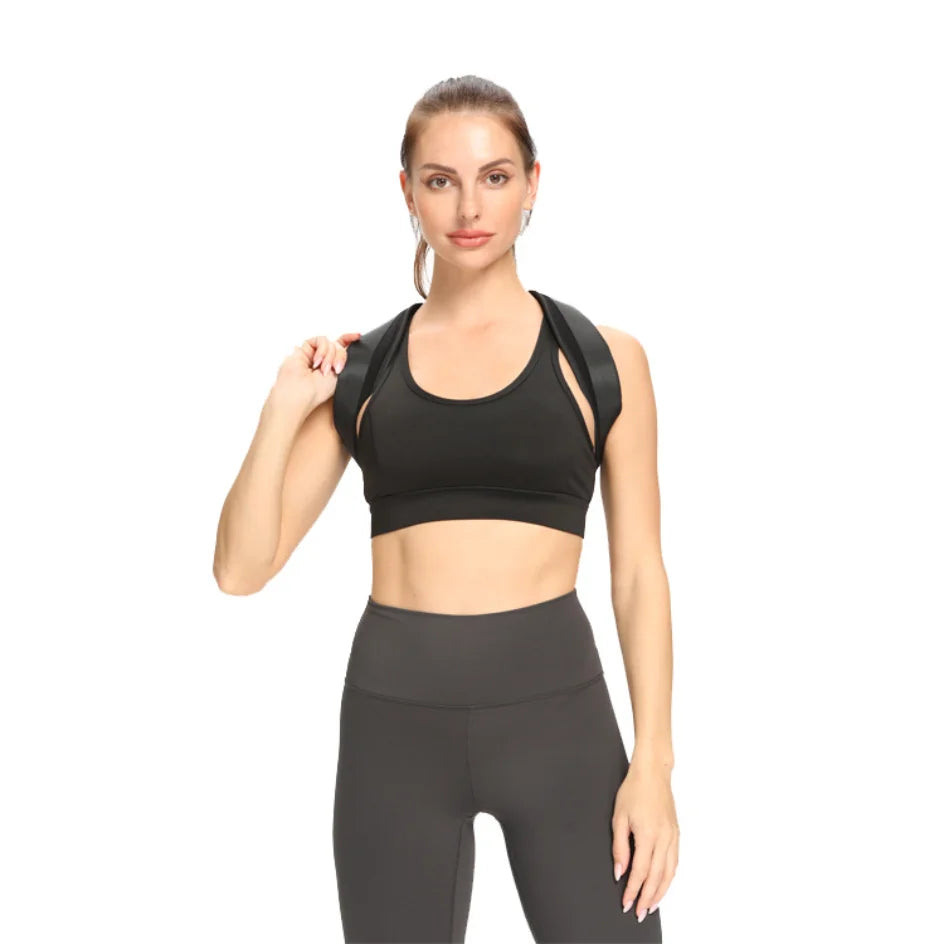 Adjustable Cotton Neoprene Back Posture Corrector Belt
