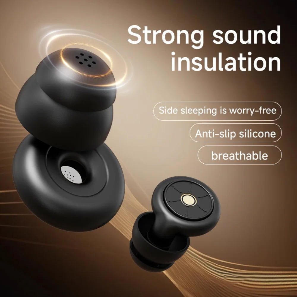 3D Blackout Sleep Mask with Noise-Cancelling Earplugs