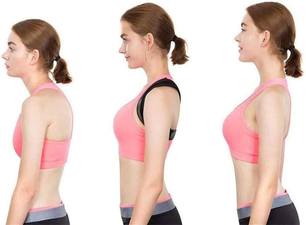 Adjustable Cotton Neoprene Back Posture Corrector Belt