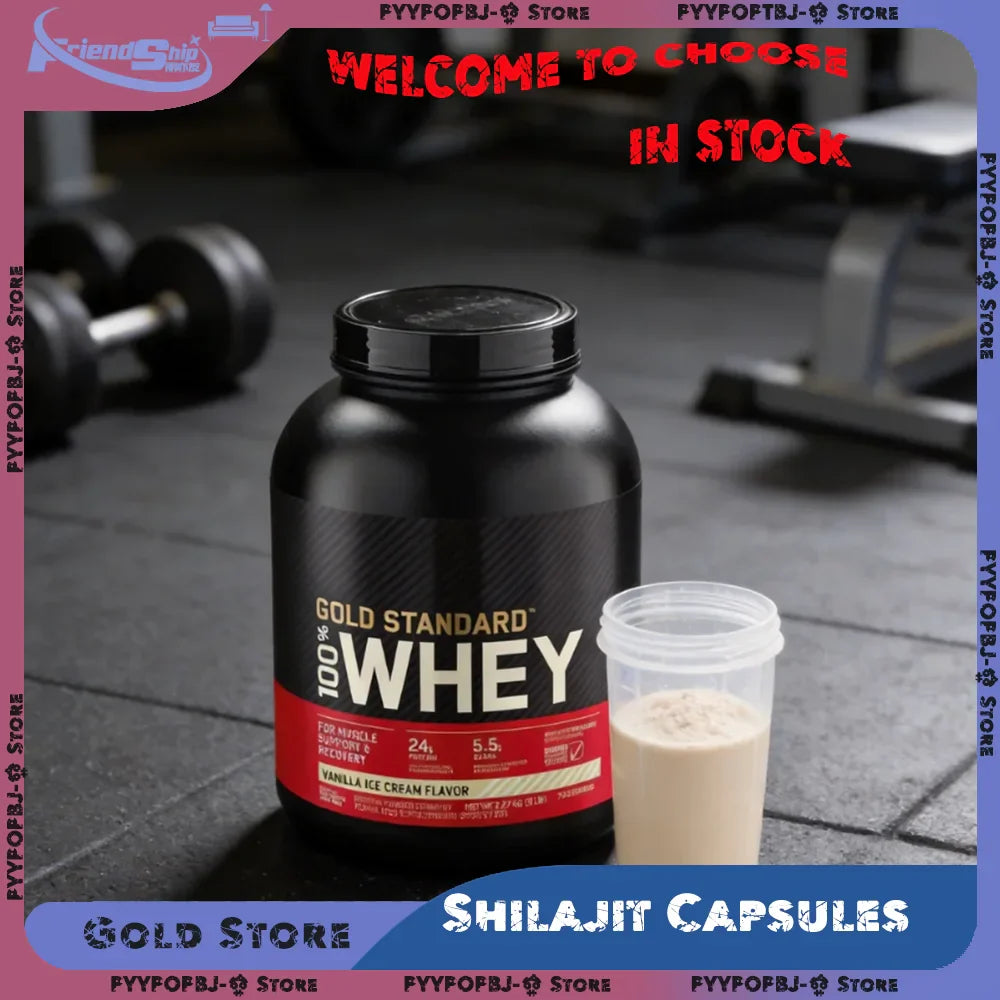 GOLD STANDARD 100% Whey Protein Powder 899g Vanilla Ice Cream
