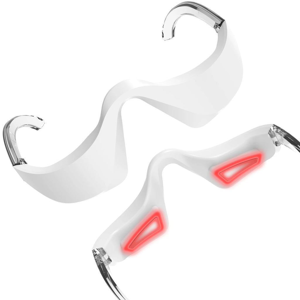 LED Eye Massager Glasses for Puffiness & Fine Lines