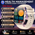 ECG+PPG Smart Watch with AMOLED Display and Health Tracking