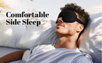 3D Blackout Sleep Mask with Noise-Cancelling Earplugs