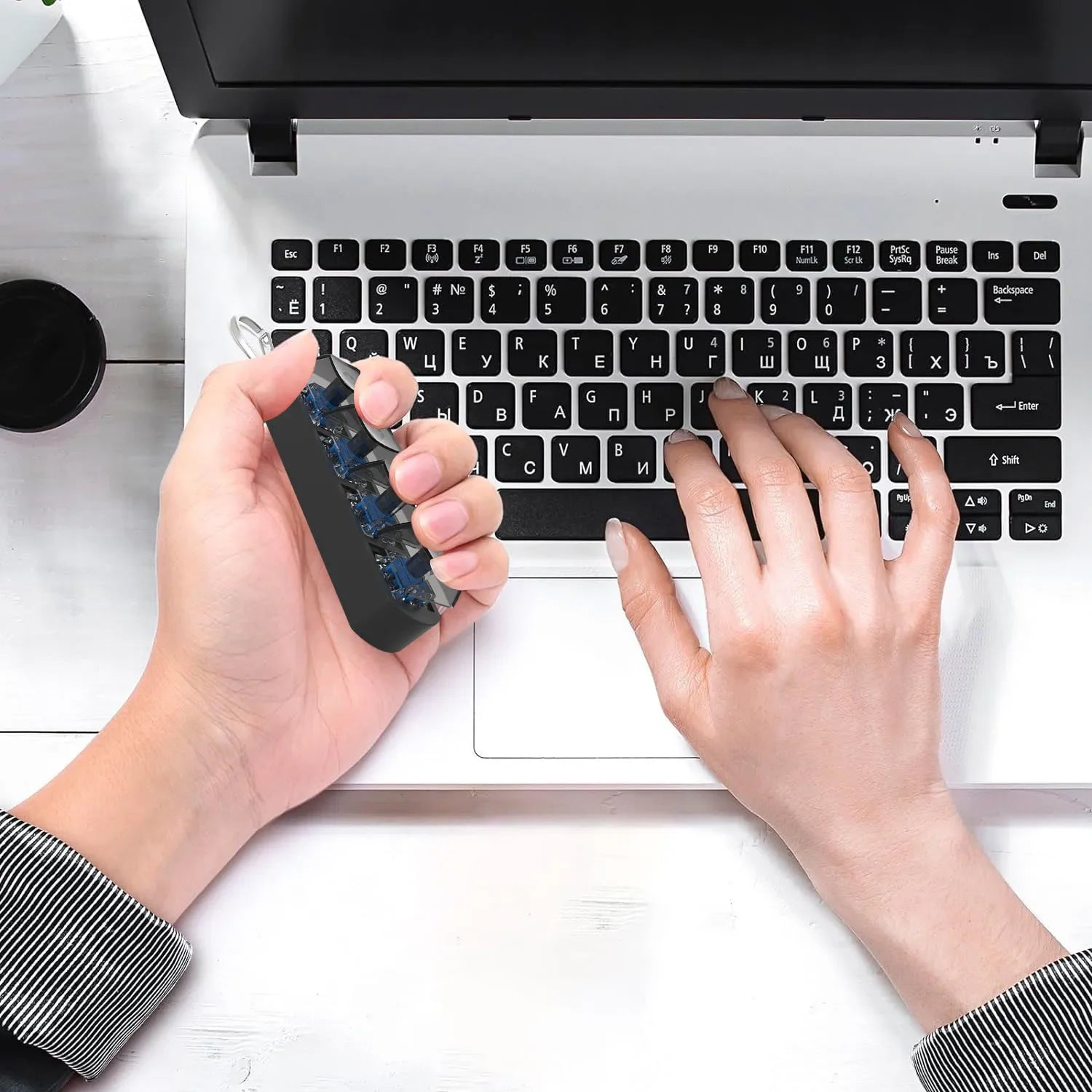 4Keys Mechanical Keyboard Anti-stress Keychain Toys