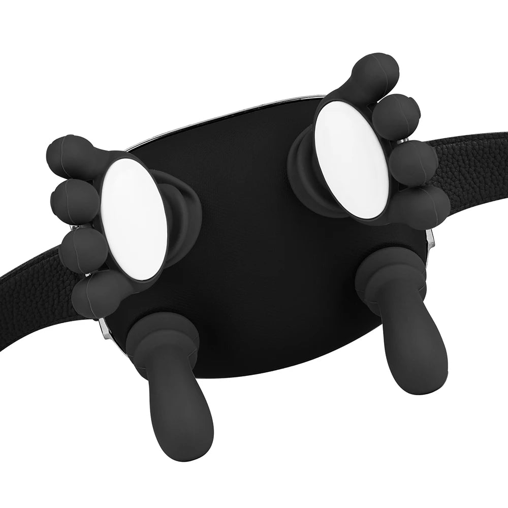 4D Neck and Shoulder Massager with PU Leather