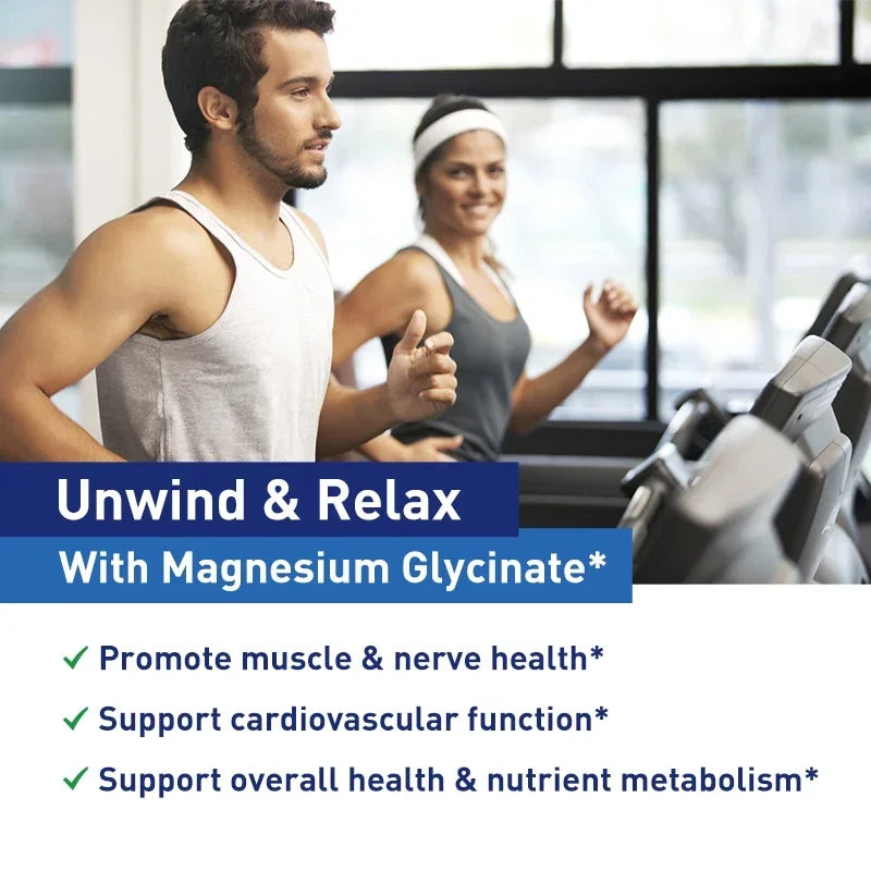 Magnesium Glycinate Supplement for Muscle and Nerve Health
