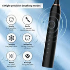 Electric Ultrasonic Toothbrush USB Charging Waterproof Adult