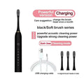 Electric Ultrasonic Toothbrush USB Charging Waterproof Adult