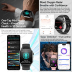 ECG+PPG Smart Watch with AMOLED Display and Health Tracking