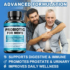 Probiotics Capsules for Men - Gut Health & Vitality Support