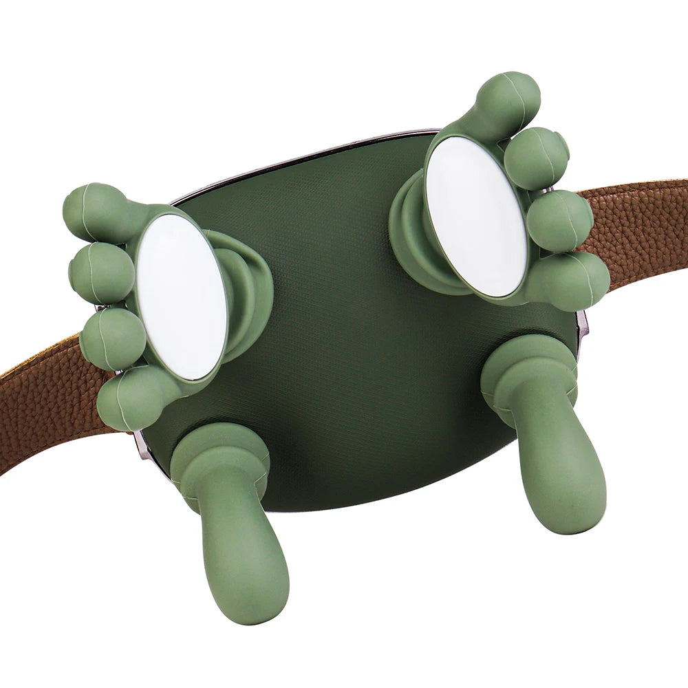 4D Neck and Shoulder Massager with PU Leather