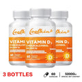 Vitamin D3 50000 IU - Supports Immune and Bone Health