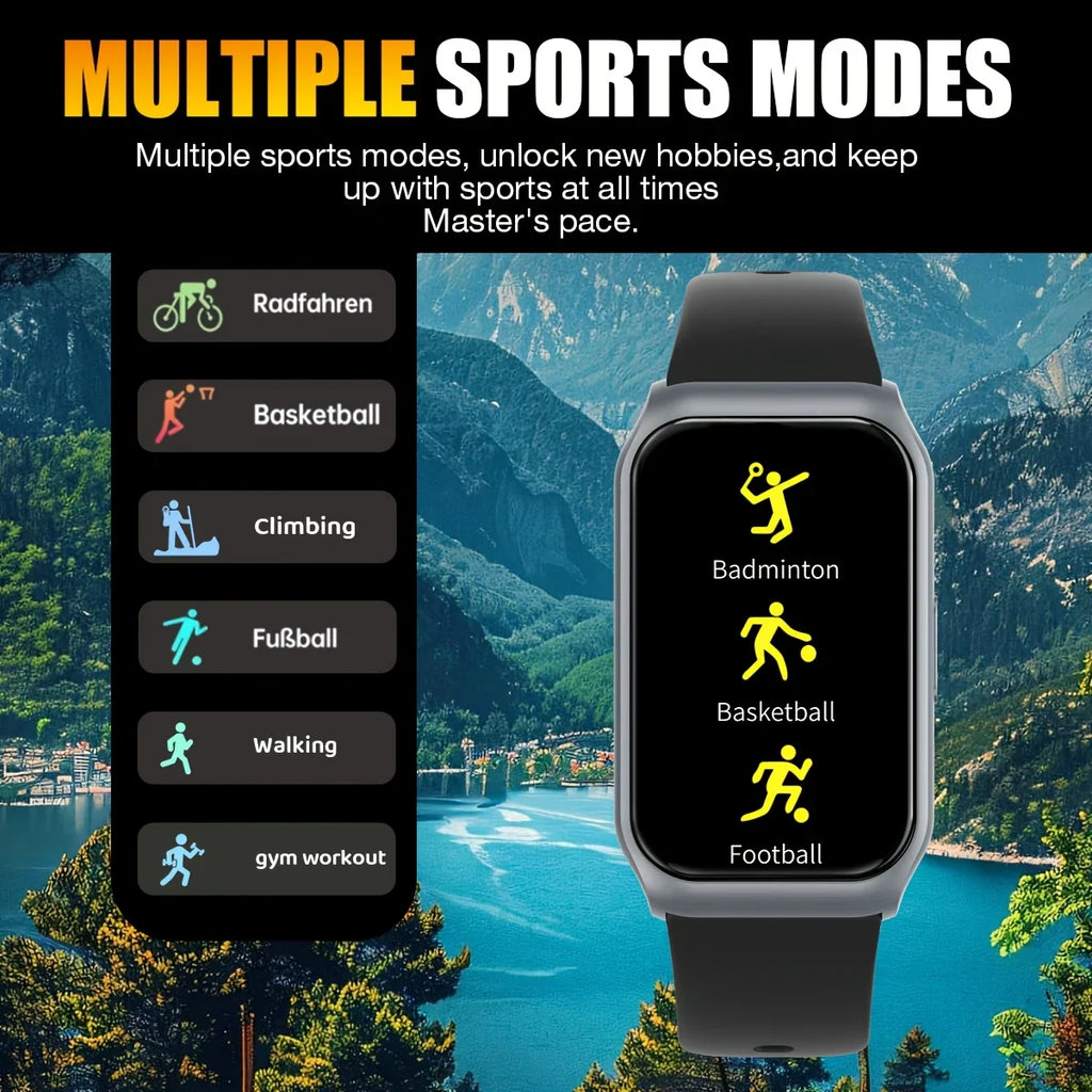 Smart Watch with Heart Rate Monitor and Bluetooth Call