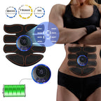 EMS Abdominal Muscle Stimulator USB Rechargeable Toning Trainer