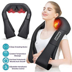 Shiatsu Neck and Shoulder Massager with Heat and Kneading